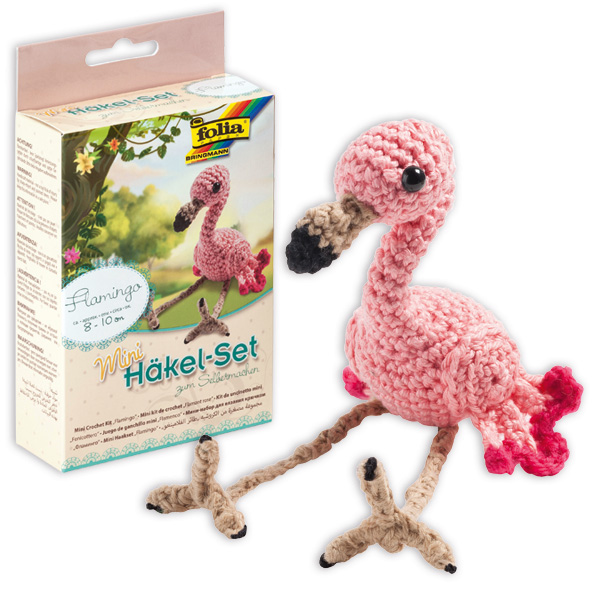 Häkelset Mini - Flamingo Häkelset Mini - Flamingo von Folia Bringmann