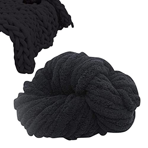 Chunky Wolle Garn Handstricken Roving - Soft Bulky Arm Stricken Dicke Wolle zum Häkeln | Strickdecke Decke Garn für Riese Klobig Stricken Werfen Sofa Decke Chunky Wolle Garn Handstricken Roving - Soft Bulky Arm Stricken Dicke Wolle zum Häkeln | Strickdecke Decke Garn für Riese Klobig Stricken Werfen Sofa Decke von Foliner