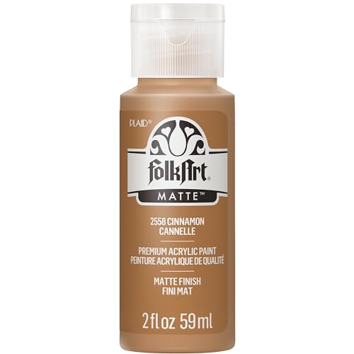 FolkArt Acrylfarbe (57 ml), 2558, Zimt von FolkArt