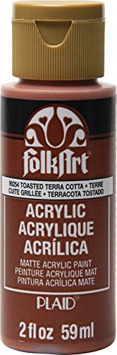 FolkArt Acrylfarbe, geröstetes Terrakotta, 2 ml von FolkArt