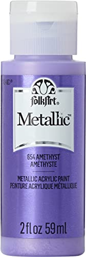 FolkArt Metallische Acrylfarbe, 654, Amethyst von FolkArt