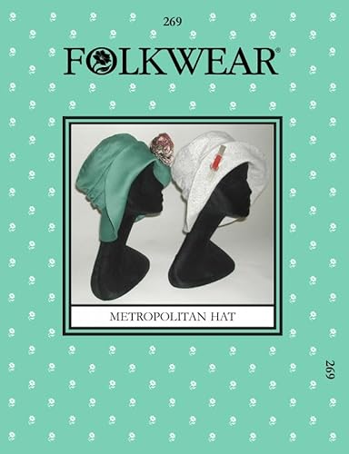 Folkwear Patterns Damen-Schnittmuster Metropolitan Hut von Folkwear Patterns