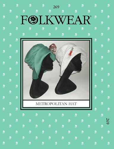 Folkwear Patterns Damen-Schnittmuster Metropolitan Hut von Folkwear Patterns