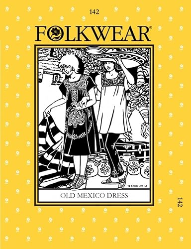 Folkwear Patterns Damen Schnittmuster Old Mexico Kleid von Folkwear Patterns