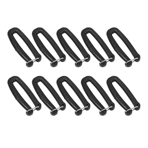 Folpus 10x Gurtbandhaken Brückenschnalle Schlüsselanhänger Hakenclip Gurtbandschnalle für Gepäcktasche, 5CM Folpus 10x Gurtbandhaken Brückenschnalle Schlüsselanhänger Hakenclip Gurtbandschnalle für Gepäcktasche, 5CM von Folpus
