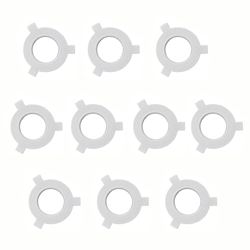 Folpus 10x Lampenschirm Reduzierringe Lampenschirmringe Stabile Leichte Lampenringe Lampenzubehör Unterlegscheibe Adapter, E27 bis E14 Folpus 10x Lampenschirm Reduzierringe Lampenschirmringe Stabile Leichte Lampenringe Lampenzubehör Unterlegscheibe Adapter, E27 bis E14 von Folpus
