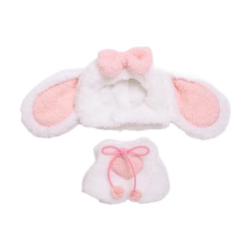 Folpus 2 Stück Fashion Dolls Bunny Overall und Hut Kostüm Handgemachte Kleidung für 15-17cm Puppen Folpus 2 Stück Fashion Dolls Bunny Overall und Hut Kostüm Handgemachte Kleidung für 15-17cm Puppen von Folpus