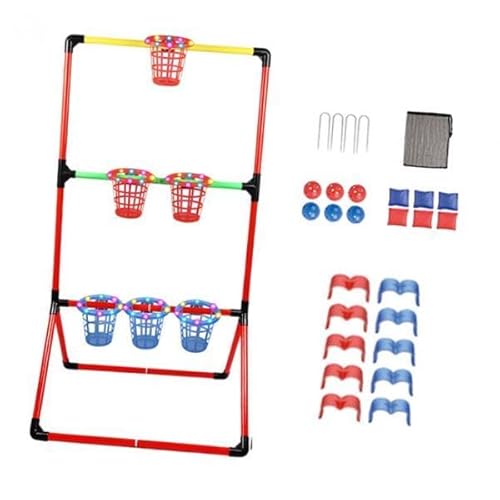 Folpus Bean -Taschen Bucket -Spiel, Hinterhofspielzeug, Outdoor -Aktivitäten Rasen Bean -Taschen werfen Partyspiel, Garden for Boys Girls Kinder Kleinkinder Folpus Bean -Taschen Bucket -Spiel, Hinterhofspielzeug, Outdoor -Aktivitäten Rasen Bean -Taschen werfen Partyspiel, Garden for Boys Girls Kinder Kleinkinder von Folpus