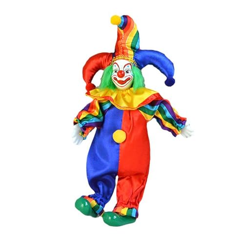 Folpus Clown Puppe Souvenirs Figur Schöne Display Ornament Puppe Spielzeug für Halloween Valentin Geschenk Weihnachten Folpus Clown Puppe Souvenirs Figur Schöne Display Ornament Puppe Spielzeug für Halloween Valentin Geschenk Weihnachten von Folpus