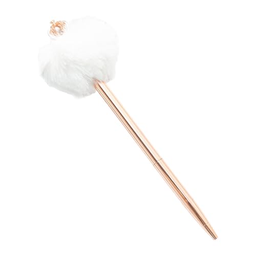 Folpus Crown -Kugelschreien Stift Metall -Kugelschreiber süße Kinder Geschenke Crafting Pen Crown Ball Stiftschule Bürovorräte für Studio, Weiß Folpus Crown -Kugelschreien Stift Metall -Kugelschreiber süße Kinder Geschenke Crafting Pen Crown Ball Stiftschule Bürovorräte für Studio, Weiß von Folpus