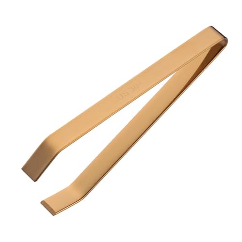 Folpus Fischgräten-Pinzetten-Set, Knoblauchschäler, Knoblauch-Pinzetten-Entferner-Werkzeug, Zange zum Kochen, praktische Gadgets, Gemüse-Werkzeuge, Gold von Folpus