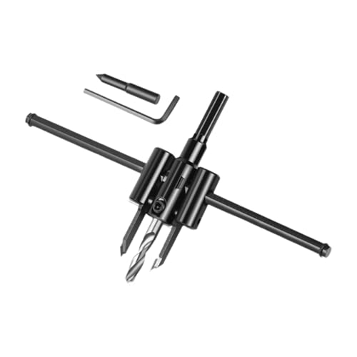 Folpus Holzlochsäge-Bit-Werkzeug, Hochleistungs-Trockenbau, DIY-Kreislochschneider, runder Holzschneider für die Gipsholzbearbeitung, 200 von Folpus