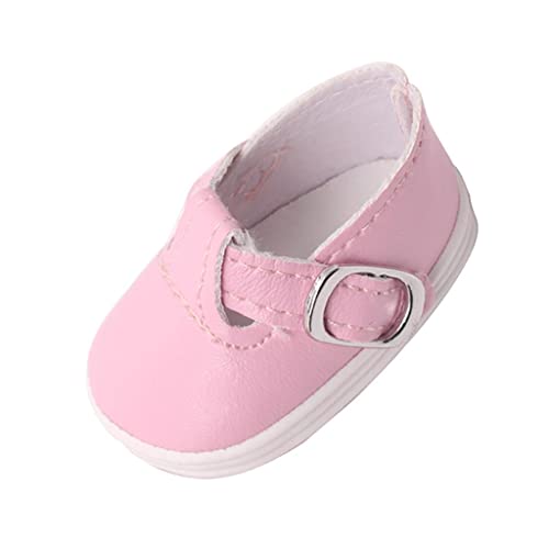 Folpus Kleidung Puppen Puppenschuhe Zubehör für ''Amerikaner, Rosa von Folpus