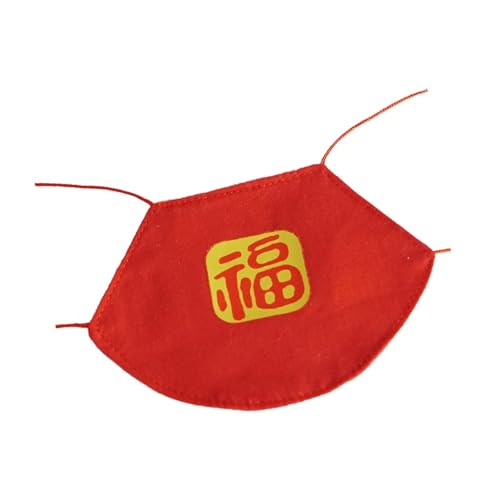 Folpus Kleidung für Plüschpuppen, Plüschtier-Kleidung, bequemes Puppen-Outfit, Puppenkleidung zum chinesischen Neujahr, Fu and M von Folpus