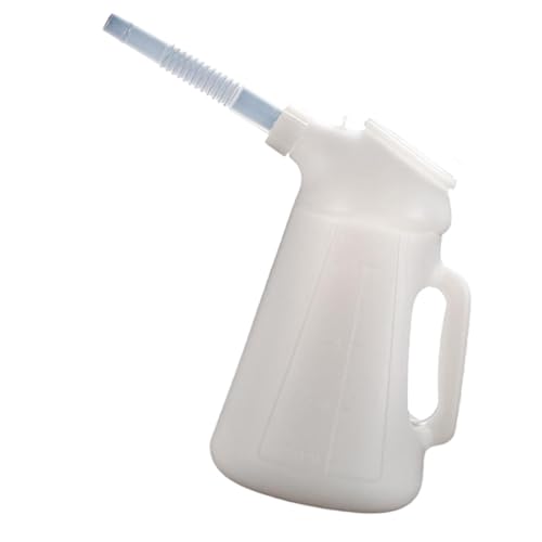 Folpus Ölkrügeölmessung Behälter ergonomisch mit dem Ölspender Krug Deckelzubehör behandeln, 2 L Folpus Ölkrügeölmessung Behälter ergonomisch mit dem Ölspender Krug Deckelzubehör behandeln, 2 L von Folpus