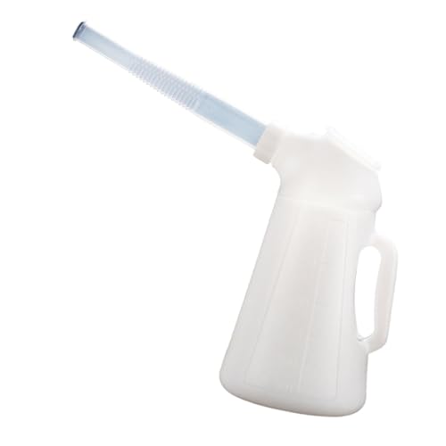 Folpus Ölkrügeölmessung Behälter ergonomisch mit dem Ölspender Krug Deckelzubehör behandeln, 3 L Folpus Ölkrügeölmessung Behälter ergonomisch mit dem Ölspender Krug Deckelzubehör behandeln, 3 L von Folpus