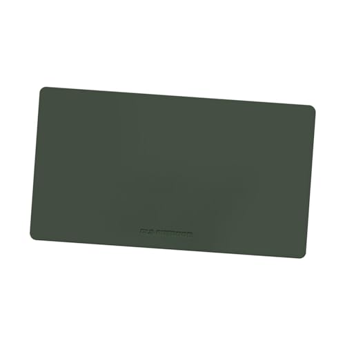 Folpus Tischset aus PU-, Tischdecke, Bodenbelag, Essensmatte, Untersetzer, Tischset, Tischdecke für Konferenztisch, Grillen, Camping, Grün 56cmx33cm von Folpus