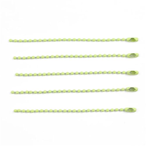 20/40 Stück Perlenketten passend for Schlüsselanhänger/Puppen/Label-Handanhänger-Anschluss, Backfarbe for Schmuckherstellung, Zubehör, DIY-Armbänder für Halsketten, Armbänder(Fruit Green,60pcs lot) 20/40 Stück Perlenketten passend for Schlüsselanhänger/Puppen/Label-Handanhänger-Anschluss, Backfarbe for Schmuckherstellung, Zubehör, DIY-Armbänder für Halsketten, Armbänder(Fruit Green,60pcs lot) von FonHNDG