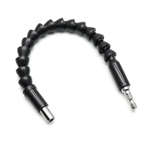 Fonmore 1/4 Zoll (6,35 mm) Achse, flexibel, Sechskant, Verlängerung, Bohrmaschine, Schnellwechsel, Magnetverbindung, Sechskant, Griff, Getriebe, Ratsche, mechanisches Werkzeug für von Fongmore