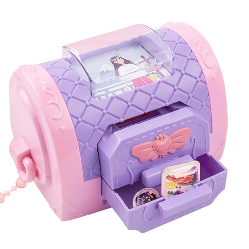 Fonowx 3D Stickermaschine für Kinder, DIY Stickermaschine, Handgefertigtes Geschenkbox Set für Kinder, 72 Stück von Fonowx