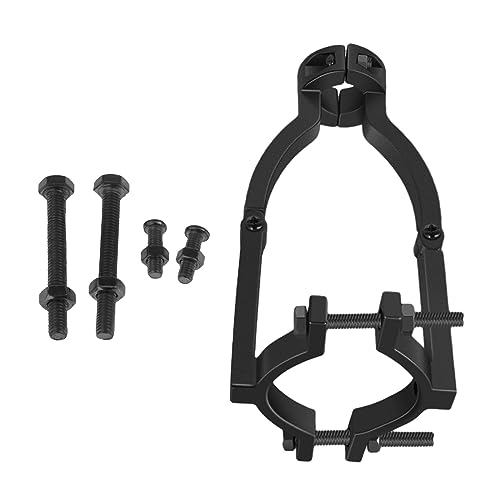 Fonowx Ganzstahlguss Vierkantbohrer Adapter Langlebig, Square Hole Drill Fixed Bracket Zwischen 38 mm Bis 55 mm, Hülse Vierkantbohrer Meißel für Bohrmaschine Vierkantbohrer, Stil F von Fonowx