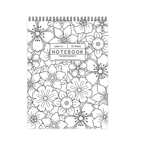 Foollusiie 2025 Beliebtes Heißes Neues Produkt 2025 Beliebtes Malvorlagen Notizbuch Malvorlagen Notebook B von Foollusiie