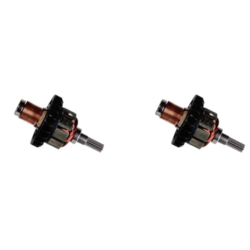 Foollusiie 2X Rotor Motor 619377-8 für DTD152RME DTD152Z DTD152 TD152D BTD152 XDT11 Bohren Hammer Schrauben Schlüssel Foollusiie 2X Rotor Motor 619377-8 für DTD152RME DTD152Z DTD152 TD152D BTD152 XDT11 Bohren Hammer Schrauben Schlüssel von Foollusiie