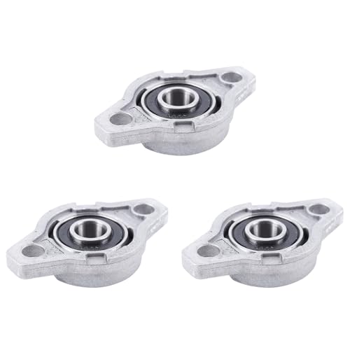 Foollusiie 3X KFL000 Innenbohrung mit 10 mm Flansch und Kugelgelagertem Stehlager von Foollusiie
