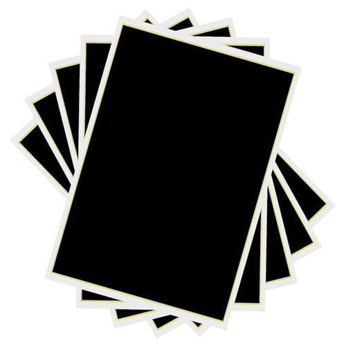 Foppla 5pcs Gravur Markierungspapier Mehrzweck -Gravur -Farbpapier DIY -Farbpapier Schwarzes Gravur -Markierungspapier für Keramik -Tasse Tischgeschirr Plexiglasharz Foppla 5pcs Gravur Markierungspapier Mehrzweck -Gravur -Farbpapier DIY -Farbpapier Schwarzes Gravur -Markierungspapier für Keramik -Tasse Tischgeschirr Plexiglasharz von Foppla