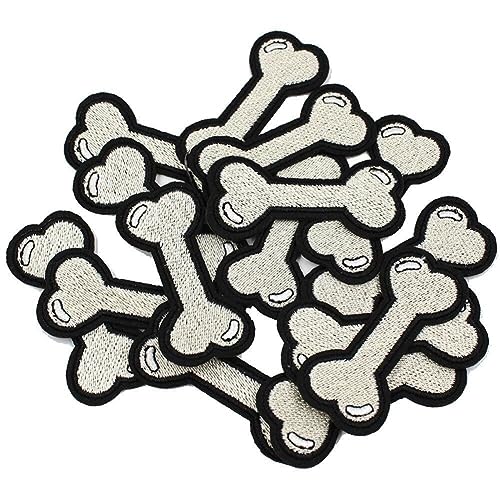 Fopytu 20pcs Cartoon Hund Knochen Gestickte Flecken Für Loch Reparatur Thermokleber Eisen Auf Kleidungsbekleidung Applikationen Fopytu 20pcs Cartoon Hund Knochen Gestickte Flecken Für Loch Reparatur Thermokleber Eisen Auf Kleidungsbekleidung Applikationen von Fopytu