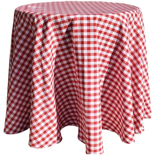 Fopytu 1 Stück Runde Rot Weiß Gingham Tischdecke Weihnachten Tischdecke Karierten Tischdecke Tischdecke Für Picknick Hom Urlaub Partei Fopytu 1 Stück Runde Rot Weiß Gingham Tischdecke Weihnachten Tischdecke Karierten Tischdecke Tischdecke Für Picknick Hom Urlaub Partei von Fopytu