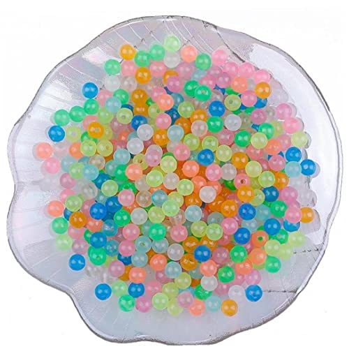 Leuchten Sie Dunkle Runde Perlen, 100 Stcs Glatte Runde Lose Perlen, Leuchtende Steine perlen Für DIY -schmuck Herstellung Armband Perlen Leuchten Sie Dunkle Runde Perlen, 100 Stcs Glatte Runde Lose Perlen, Leuchtende Steine perlen Für DIY -schmuck Herstellung Armband Perlen von Fopytu