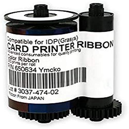YMCKO Farbband für IDP Smart 30S 30D 50S 50D 50L ID-Kartendrucker, 250 Bilder YMCKO Farbband für IDP Smart 30S 30D 50S 50D 50L ID-Kartendrucker, 250 Bilder von For Zebra