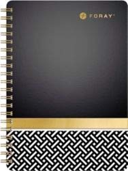 Foray Bloc de notes Elements Assortiment micro perforé A5 16 (H) x 21 (H) cm 80 g/m2 von FORAY
