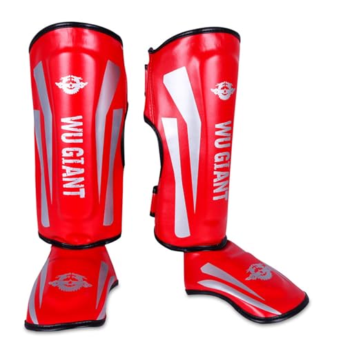ForceRoute Schienbeinschoner für Muay Thai,Schienbeinschoner Kickboxen,Schienbeinschoner für Taekwondo,Schienbein- Und,Spannschutz,Verstellbar,Schienbeinschutz Polster Shin Guard Sparring. ForceRoute Schienbeinschoner für Muay Thai,Schienbeinschoner Kickboxen,Schienbeinschoner für Taekwondo,Schienbein- Und,Spannschutz,Verstellbar,Schienbeinschutz Polster Shin Guard Sparring. von ForceRoute