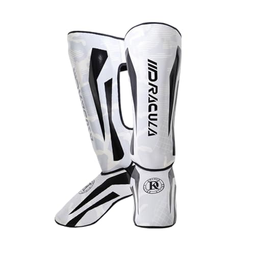 ForceRoute Shin Guards Muay Thai,Schienbeinschoner Kickboxen,Box Schienbeinschoner,Gepolsterte,Schienbein Schutz,Leichte,Verstellbare,Leder,Mit Spannschutz,FüR Muay Thai Und Weitere Kampfsportarten ForceRoute Shin Guards Muay Thai,Schienbeinschoner Kickboxen,Box Schienbeinschoner,Gepolsterte,Schienbein Schutz,Leichte,Verstellbare,Leder,Mit Spannschutz,FüR Muay Thai Und Weitere Kampfsportarten von ForceRoute