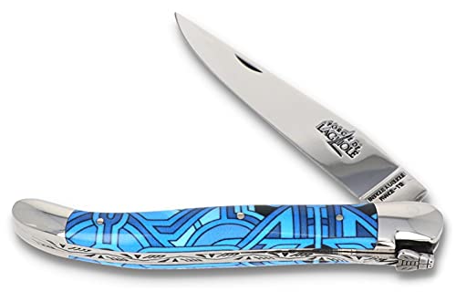 Forge de Laguiole Taschenmesser SEIZE VEGA - 11 cm Griff Acryl - Klinge 9 cm und Backen glänzend - Messer Frankreich von Forge De Laguiole