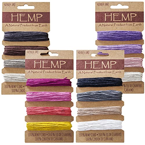 16 FarbenSchnur für Armbänder, Flachs Schnur, Armband Schnur, 1 mm Bastelschnur, für Halsketten, Armbänder, Fußkettchen und Ohrringe Wie das Bild Zeigt von Forlush