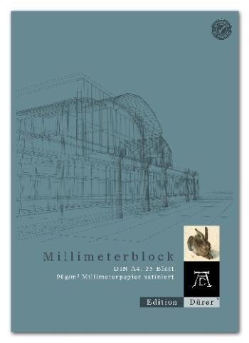 Millimeterpapierblock A4 25BL Millimeterpapierblock A4 25BL von Format Werk GmbH+Co.KG