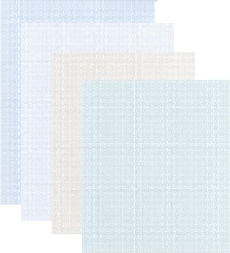 Sicherheit Papier (500 Blatt; 21,6 x 27,9 cm) gold von Formsandchecks