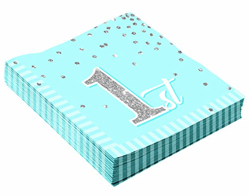 Forum Novelties x79809 Serviette, Motiv "Geburtstag", Blau Forum Novelties x79809 Serviette, Motiv "Geburtstag", Blau von Forum Novelties