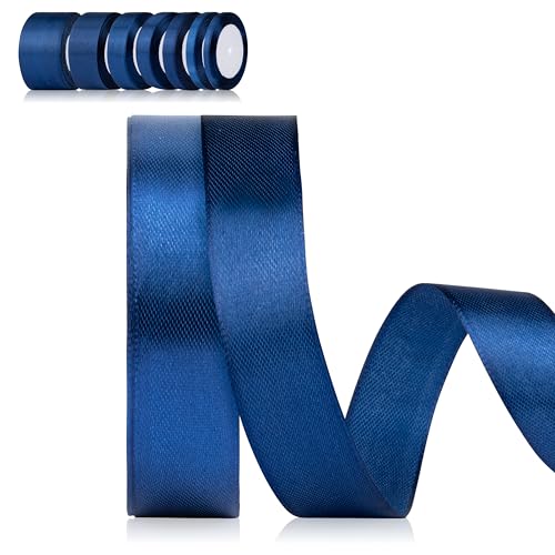 Foshird Satinband Blau 20mm x 22m Geschenkband Breit DunkelBlau Schleifenband Polyester Bänder zum Basteln Dekoband für Geschenkverpackung Geburtstag DIY -Marineblau Foshird Satinband Blau 20mm x 22m Geschenkband Breit DunkelBlau Schleifenband Polyester Bänder zum Basteln Dekoband für Geschenkverpackung Geburtstag DIY -Marineblau von Foshird