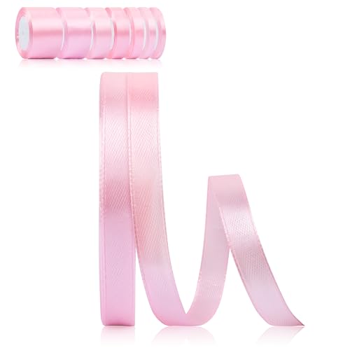 Foshird Satinband Rosa 10mm x 22m Geschenkband Rosa Schleifenband Hochzeit Polyester Bänder zum Basteln Dekoband für DIY Geschenkverpackung Geburtstag Foshird Satinband Rosa 10mm x 22m Geschenkband Rosa Schleifenband Hochzeit Polyester Bänder zum Basteln Dekoband für DIY Geschenkverpackung Geburtstag von Foshird