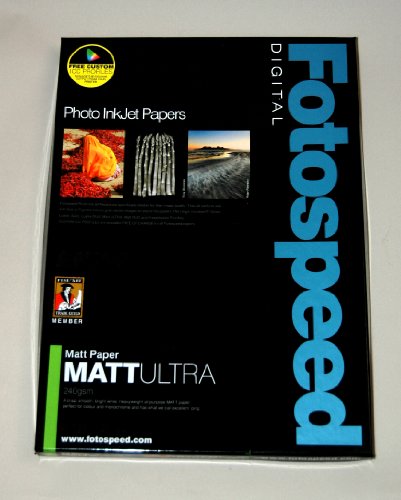 Fotospeed 7D109 MATT Ultra A4 100 Blatt Papier Fotospeed 7D109 MATT Ultra A4 100 Blatt Papier von Fotospeed