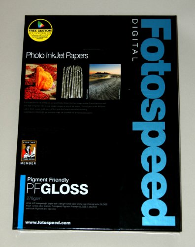 Fotospeed PF Gloss Photo Media A4 Paper 270gsm - 100 Sheets von Fotospeed