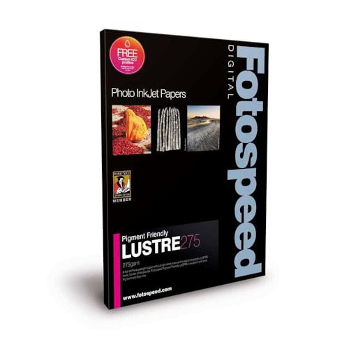 Fotospeed PF Lustre Photo Media 7x5 Paper 275gsm - 100 Sheets Fotospeed PF Lustre Photo Media 7x5 Paper 275gsm - 100 Sheets von Fotospeed