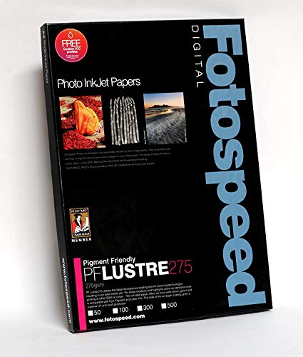 Fotospeed Pigment Friendly Lustre 275 Fotopapier, A4, 100 Blatt von Fotospeed
