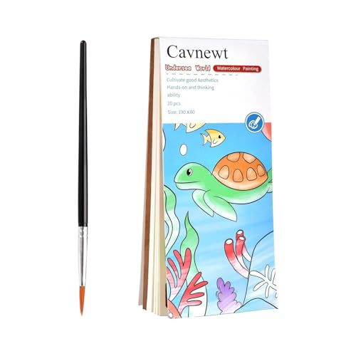 Foway Aquarell Malbuch,Kinder Malbuch Set Aquarell Übungsbuch - Zeichenblock Zubehör Kleine Zeichenmappe Sommeraktivitäten für Kleinkinder Jugendliche Foway Aquarell Malbuch,Kinder Malbuch Set Aquarell Übungsbuch - Zeichenblock Zubehör Kleine Zeichenmappe Sommeraktivitäten für Kleinkinder Jugendliche von Foway