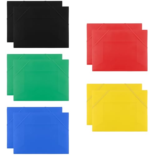 Foydream Eckspannermappe A4,10 Stück Postmappe A4 Schule Gelb Elastische Bandbefestigung Klemmmappe Robuste Ordnungsmappe für Schule, Büro & Zuhause Foydream Eckspannermappe A4,10 Stück Postmappe A4 Schule Gelb Elastische Bandbefestigung Klemmmappe Robuste Ordnungsmappe für Schule, Büro & Zuhause von Foydream