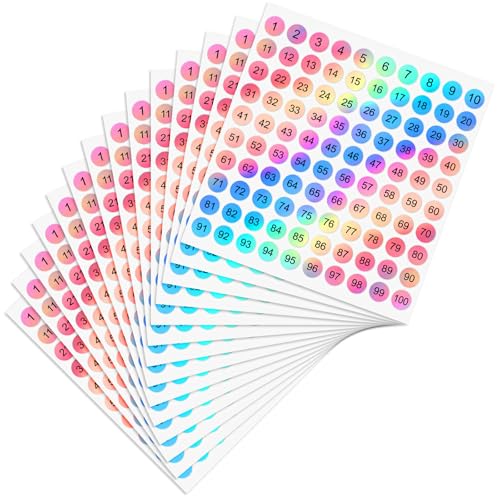 14 Stück Runde Zahlen Aufkleber,1-100 Fortlaufende Zahlen Aufkleber,Selbstklebende Number Stickers,Wasser Reißfeste Zahlen Sticker,für Zuhause,Büro,Klassenzimmer,Innenbereich,Kartons,Lagerung 14 Stück Runde Zahlen Aufkleber,1-100 Fortlaufende Zahlen Aufkleber,Selbstklebende Number Stickers,Wasser Reißfeste Zahlen Sticker,für Zuhause,Büro,Klassenzimmer,Innenbereich,Kartons,Lagerung von Foyods
